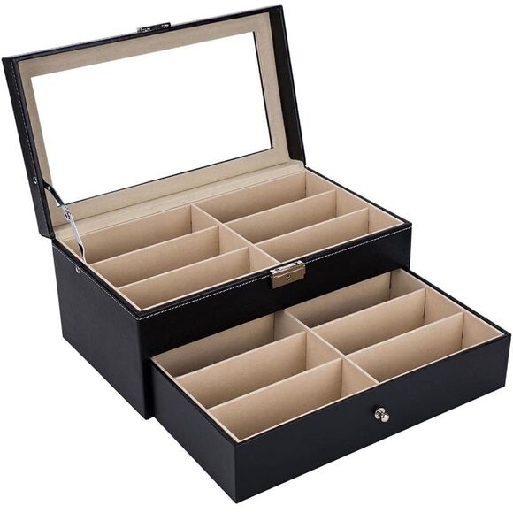 Leather Sunglasses Organizer   - Picture 1 of 3